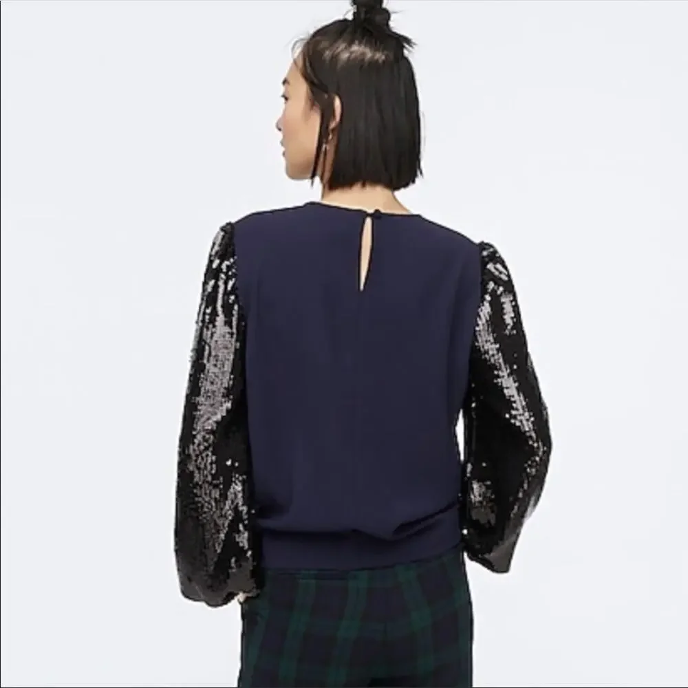 J. Crew Sequin Top